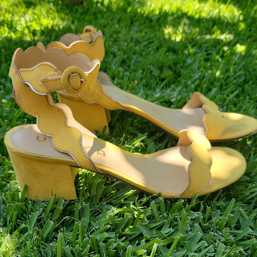 Unisa Yellow Sandals Elegant Summer Style